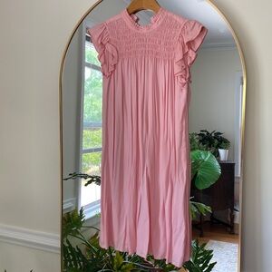 Brand New Crown and Ivy Smocked Dress